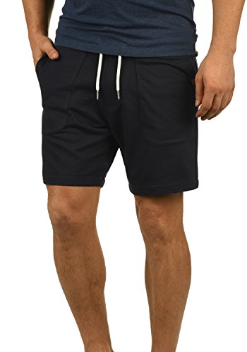 Blend Mulker Herren Sweatshorts Kurze Hose Jogginghose mit Kordel Regular Fit, Größe:L, Farbe:Black (70155) von b BLEND