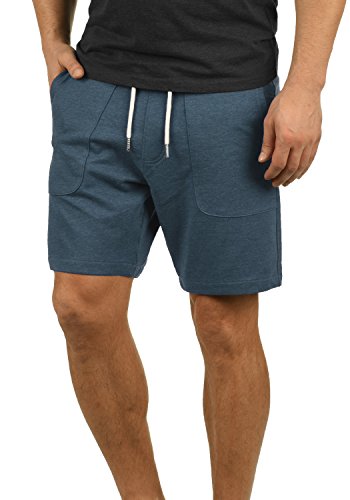 Blend Mulker Herren Sweatshorts Kurze Hose Jogginghose mit Kordel Regular Fit, Größe:L, Farbe:Ensign Blue (70260) von b BLEND