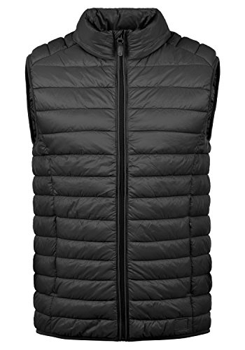 Blend Nille Herren Weste Steppweste Outdoor Weste Mit Stehkragen, Größe:XL, Farbe:Black (70155) von Blend