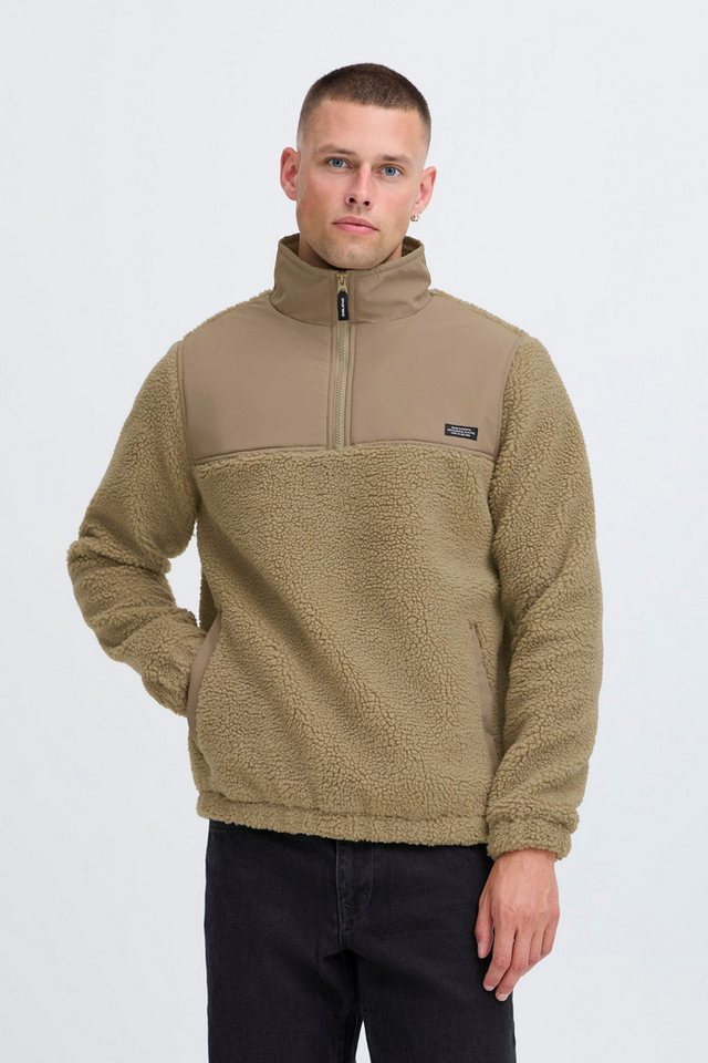 Blend Plüschjacke BHMTortex Lässiger Troyer in Teddy-Optik von Blend