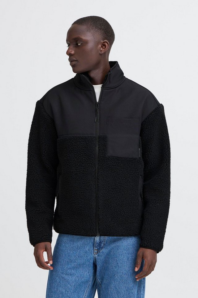 Blend Plüschjacke BHEVON Kuschelige Teddyjacke mit Taschen von Blend