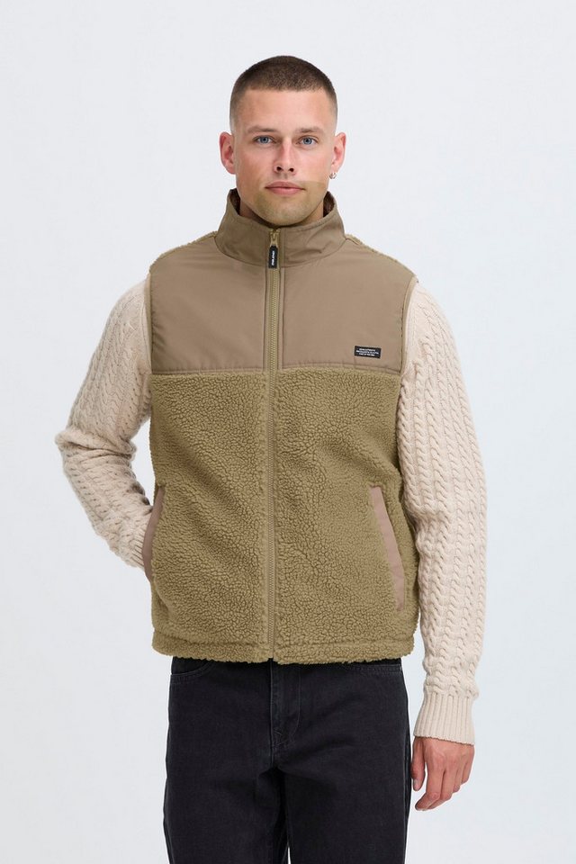 Blend Plüschweste BHTorte Kuschelige Teddy-Weste mit Taschen von Blend