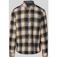 Blend Regular Fit Freizeithemd mit Button-Down-Kragen Modell 'DAG' in Dunkelblau, Größe L von Blend