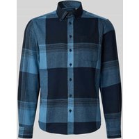 Blend Regular Fit Freizeithemd mit Button-Down-Kragen Modell 'Dac' in Dunkelblau, Größe XXL Blend Regular Fit Freizeithemd mit Button-Down-Kragen Modell 'Dac' in Dunkelblau, Größe XXL von Blend