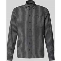 Blend Regular Fit Freizeithemd mit Button-Down-Kragen in Mittelgrau, Größe XXL von Blend