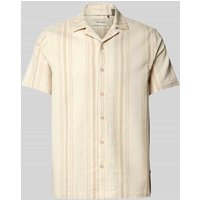 Blend Regular Fit Freizeithemd mit Resortkragen Modell 'ANDREA' in Khaki, Größe XXL Blend Regular Fit Freizeithemd mit Resortkragen Modell 'ANDREA' in Khaki, Größe XXL von Blend