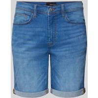 Blend Regular Fit Jeansshorts im 5-Pocket-Design in Jeansblau, Größe L von Blend