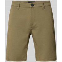 Blend Regular Fit Shorts mit Eingrifftaschen in Oliv, Größe L von Blend