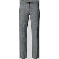 Blend Regular Fit Stoffhose mit Tunnelzug Modell 'MORGAN' in Black, Größe XXL von Blend