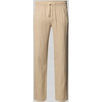 Blend Regular Fit Stoffhose mit Tunnelzug Modell 'MORGAN' in Sand, Größe XXL Blend Regular Fit Stoffhose mit Tunnelzug Modell 'MORGAN' in Sand, Größe XXL von Blend