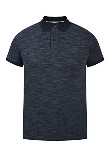 Blend Rodi Herren Poloshirt Polohemd T-Shirt, Größe:M, Farbe:Dark Navy Blue (74645) von b BLEND