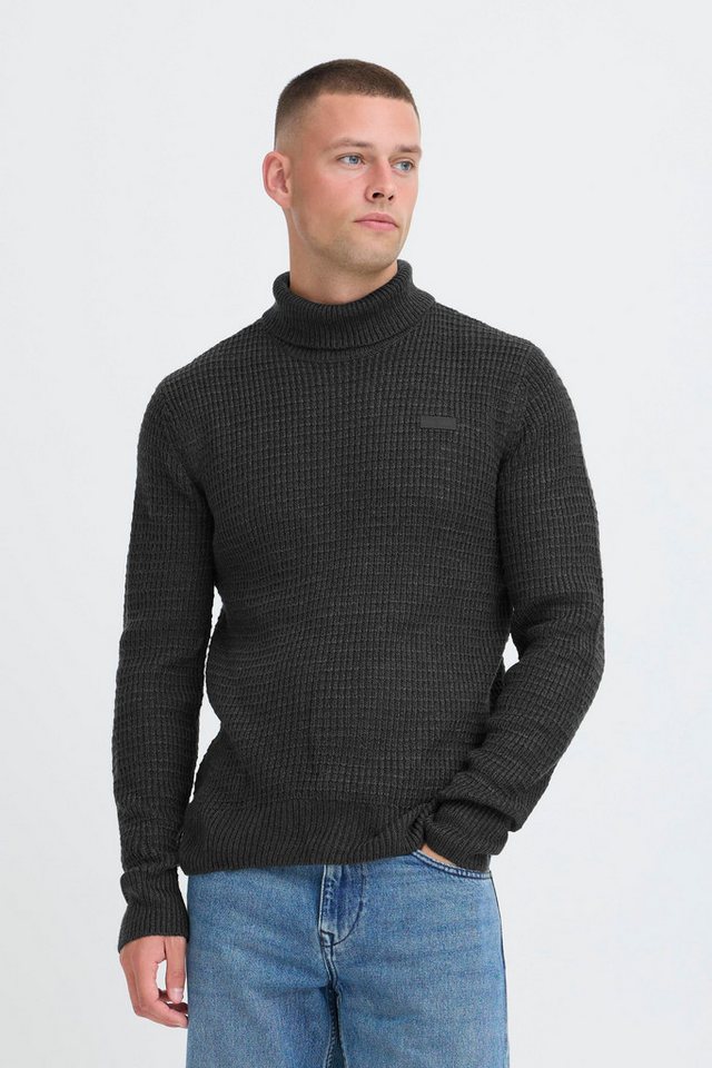 Blend Rollkragenpullover BHMPatta Stilvoller Basic Strickpullover mit Rollkragen von Blend