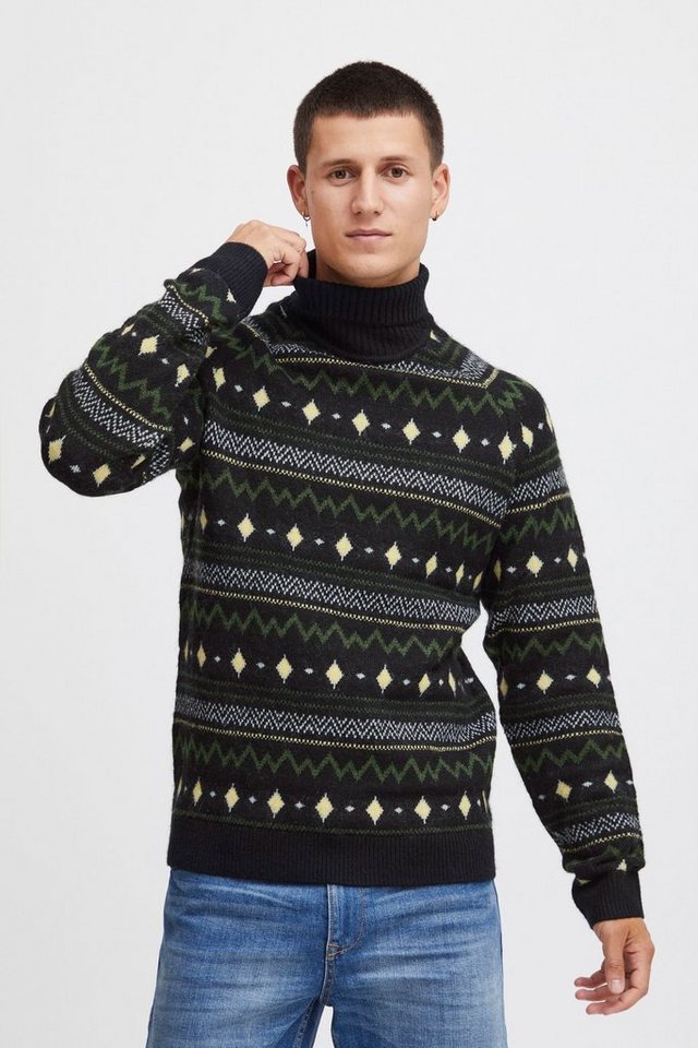 Blend Rollkragenpullover BHPullover Stilvoller Basic Strickpullover mit Rollkragen von Blend