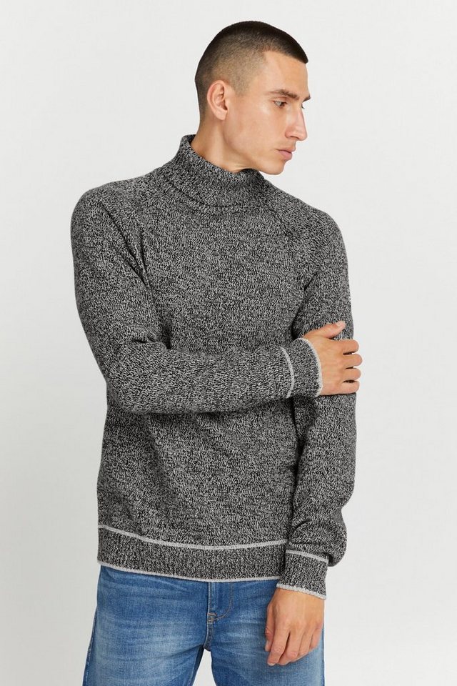 Blend Rollkragenpullover BHPullover Grobstrick Pullover mit Rollkragen von Blend