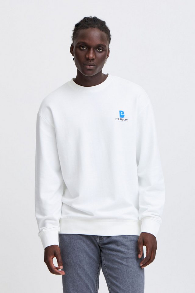 Blend Rundhalspullover BHBrody Klassischer Sweatpullover mit Rundhalsausschnitt von Blend