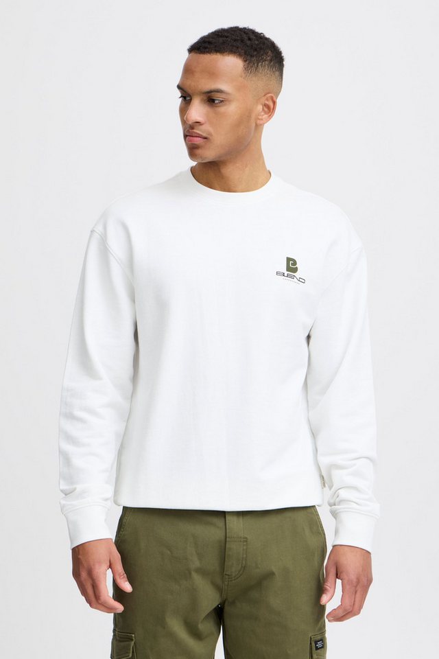 Blend Rundhalspullover BHBrody Klassischer Sweatpullover mit Rundhalsausschnitt von Blend