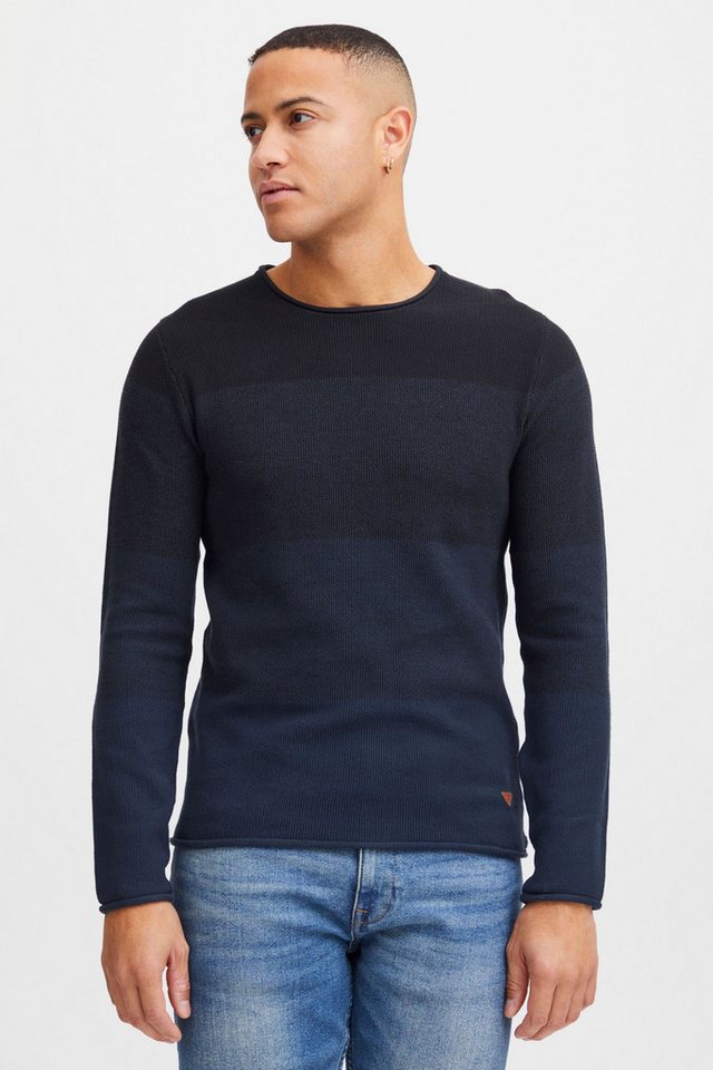 Blend Rundhalspullover BHBenno Strickpullover mit Farbverlauf von Blend