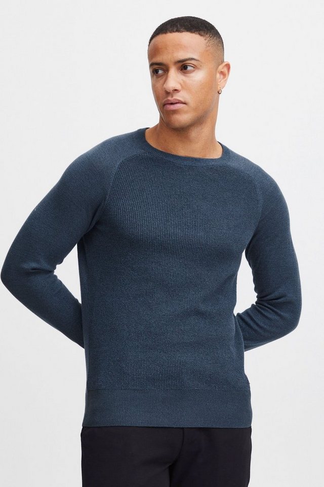 Blend Rundhalspullover BHGandolf Strickpullover mit farblich abgesetzten Akzenten Blend Rundhalspullover BHGandolf Strickpullover mit farblich abgesetzten Akzenten von Blend