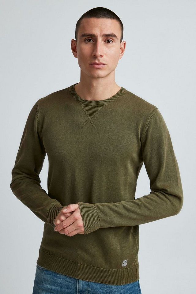 Blend Rundhalspullover BHPullover Stilvoller Feinstrick-Pullover mit Rundhalsausschnitt von Blend