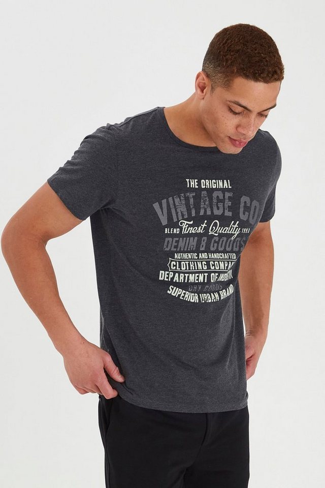 Blend Rundhalsshirt BHVadim Kurzarmshirt mit Front-Print von Blend