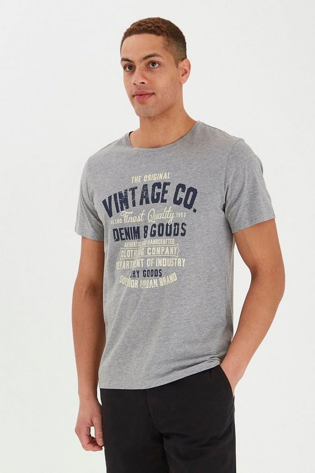 Blend Rundhalsshirt BHVadim Kurzarmshirt mit Front-Print von Blend