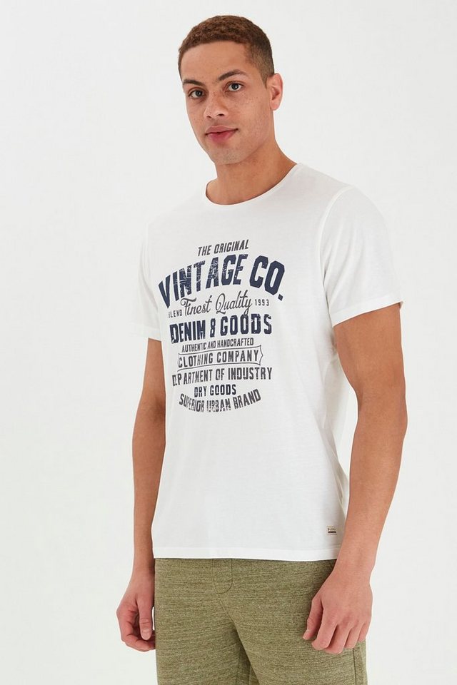 Blend Rundhalsshirt BHVadim Kurzarmshirt mit Front-Print von Blend