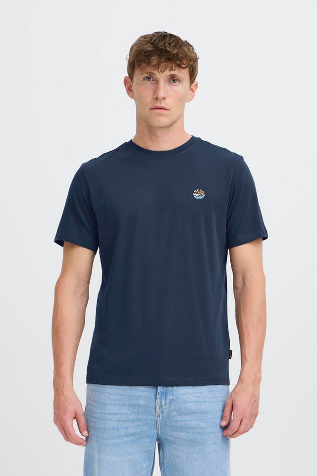 Blend Rundhalsshirt BHEbo Lässiges T-Shirt mit Stickerei Blend Rundhalsshirt BHEbo Lässiges T-Shirt mit Stickerei von Blend
