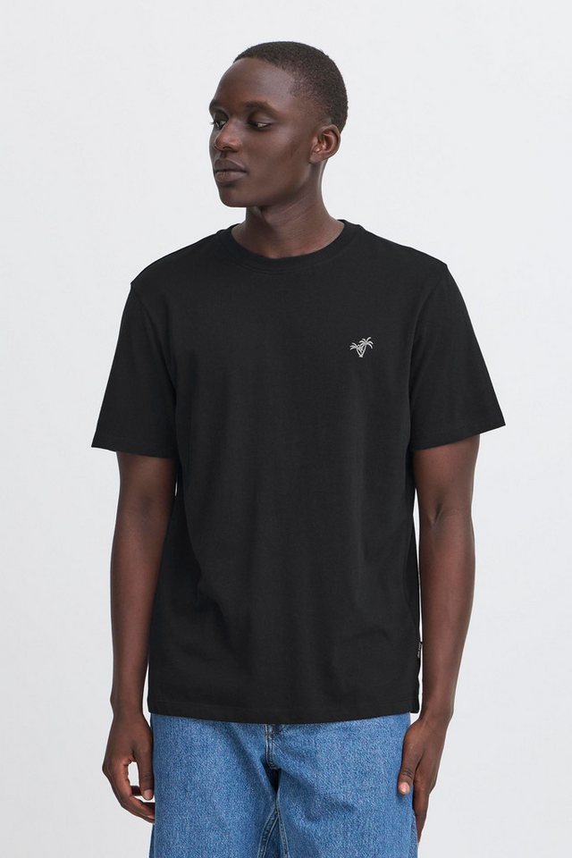 Blend Rundhalsshirt BHEbo Lässiges T-Shirt mit Stickerei von Blend