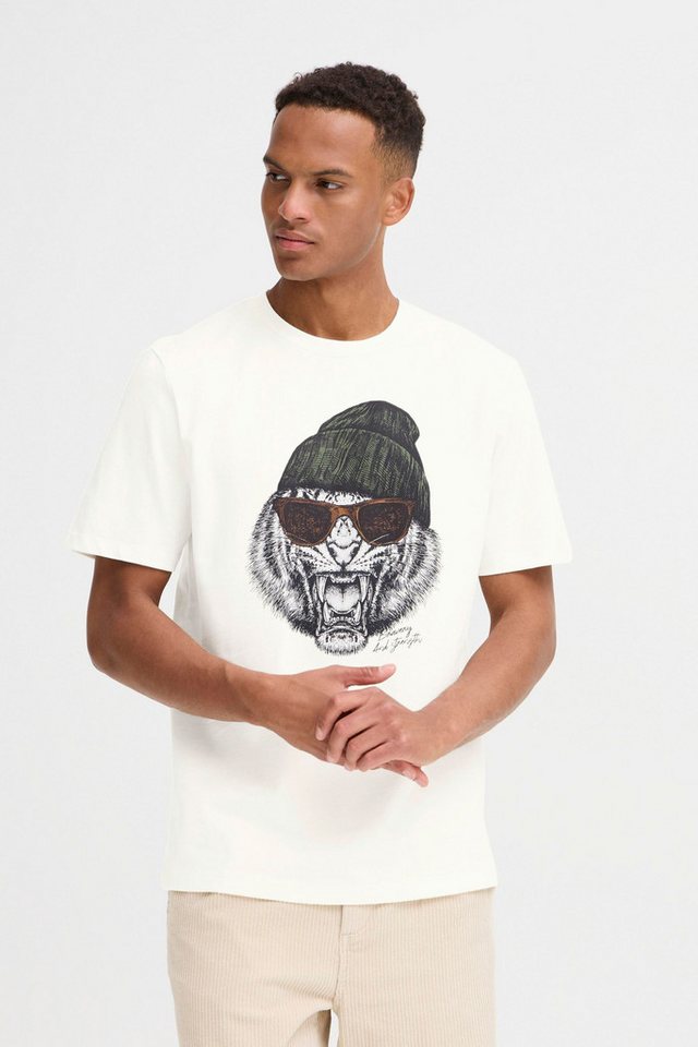 Blend Rundhalsshirt BHIVIK Lässiges T-Shirt mit Print von Blend