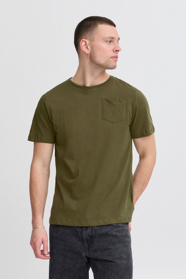Blend Rundhalsshirt BHJAGO Basic T-Shirt mit Rundhalsausschnitt und Brusttasche Blend Rundhalsshirt BHJAGO Basic T-Shirt mit Rundhalsausschnitt und Brusttasche von Blend