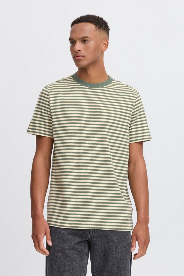 Blend Rundhalsshirt BHJELTE Lässiges T-Shirt mit Streifen von Blend
