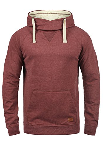 Blend BHSales Herren Kapuzenpullover Hoodie Pullover mit Kapuze, Größe:L, Farbe:Wood Red (73819) von b BLEND