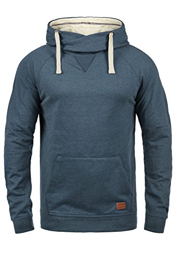 Blend BHSales Herren Kapuzenpullover Hoodie Pullover mit Kapuze, Größe:S, Farbe:Ensign Blue (70260) von b BLEND