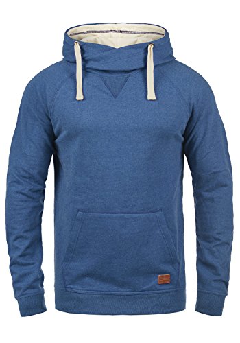 Blend BHSales Herren Kapuzenpullover Hoodie Pullover mit Kapuze, Größe:XXL, Farbe:Great Blue (74651) von b BLEND