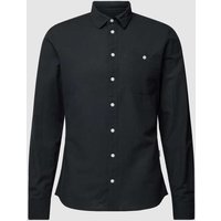 Blend Slim Fit Freizeithemd mit Kentkragen in Black, Größe L von Blend