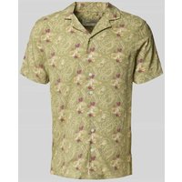 Blend Slim Fit Freizeithemd mit Reverskragen Modell 'ASCOT' in Oliv, Größe XXL Blend Slim Fit Freizeithemd mit Reverskragen Modell 'ASCOT' in Oliv, Größe XXL von Blend