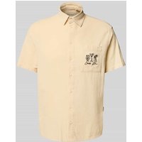Blend Slim Fit Freizeithemd mit Stitching-Details Modell 'APOLLO' in Sand, Größe XXL Blend Slim Fit Freizeithemd mit Stitching-Details Modell 'APOLLO' in Sand, Größe XXL von Blend