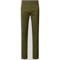 Blend Slim Fit Hose mit Eingriff- und Gesäßtaschen Modell 'NATAN' in Oliv, Größe 31/30 von Blend