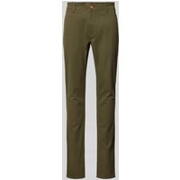 Blend Slim Fit Hose mit Eingrifftaschen Modell 'NATAN' in Oliv, Größe 34/32 von Blend