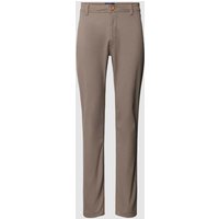 Blend Slim Fit Hose mit Knopfverschluss Modell "BHNATAN" in Mittelgrau, Größe 34/34 von Blend