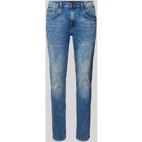 Blend Slim Fit Jeans im 5-Pocket-Design Modell 'Jet' in Jeansblau, Größe 34/34 von Blend