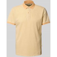 Blend Slim Fit Poloshirt mit Label-Detail Modell 'EDMON' in Orange Melange, Größe XXL von Blend