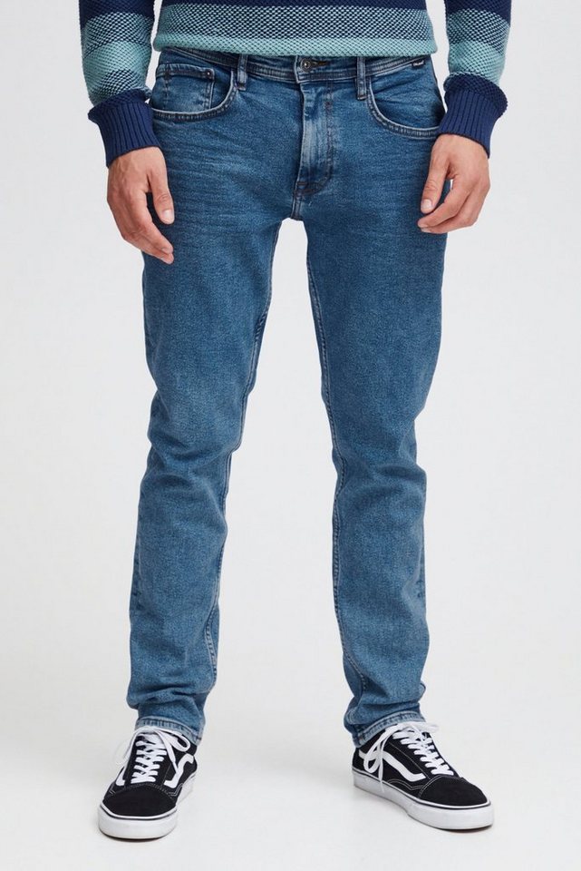 Blend Slim-fit-Jeans Slim Fit Jeans Basic Hose Denim Twister Fit 6411 in Blau von Blend