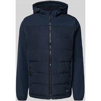 Blend Softshelljacke mit Steppnähten Modell 'EVIAN' in Dunkelblau, Größe XL von Blend