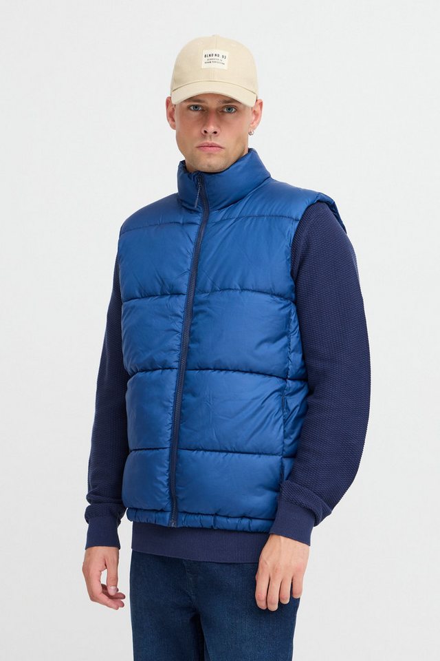 Blend Steppweste BHVest Stilvolle Basic Steppweste mit Taschen und Patch von Blend