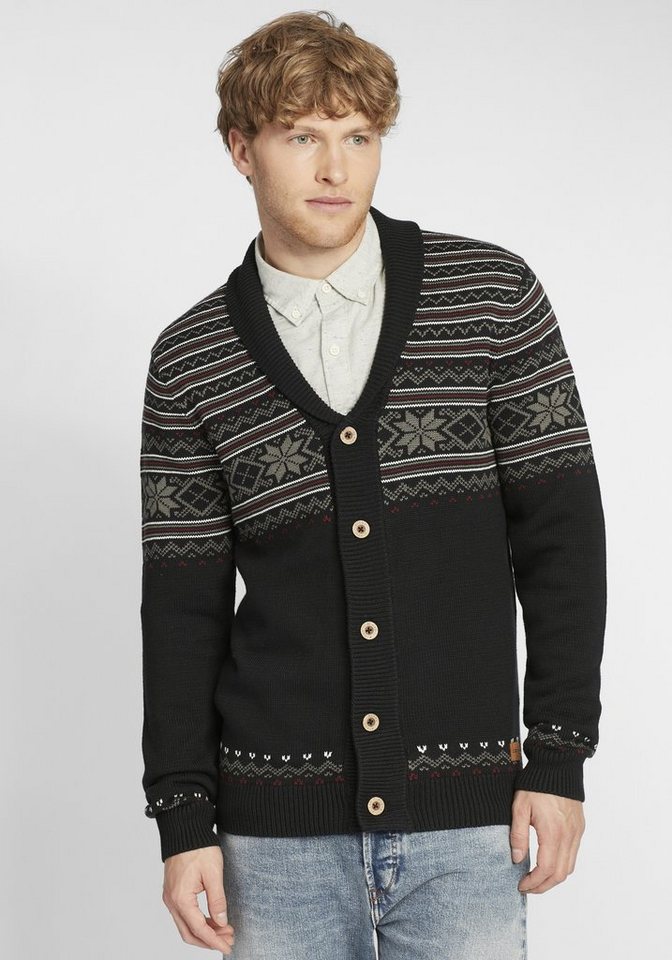 Blend Strickjacke BHVelero Cardigan im Norweger-Muster mit detailreichen Knöpfen Blend Strickjacke BHVelero Cardigan im Norweger-Muster mit detailreichen Knöpfen von Blend