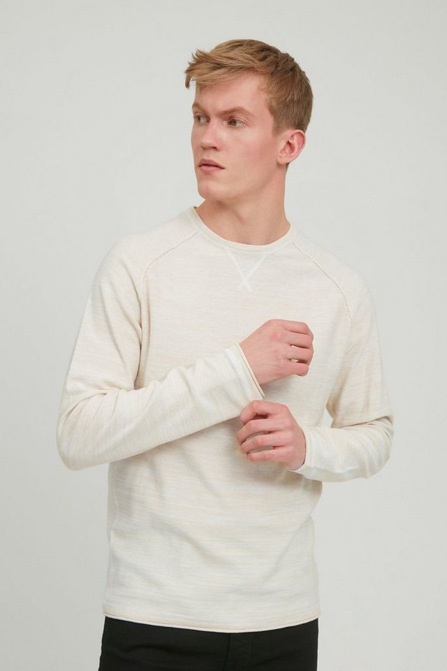 Blend Strickpullover BHPullover Feinstrickpullover mit O-Neck von Blend