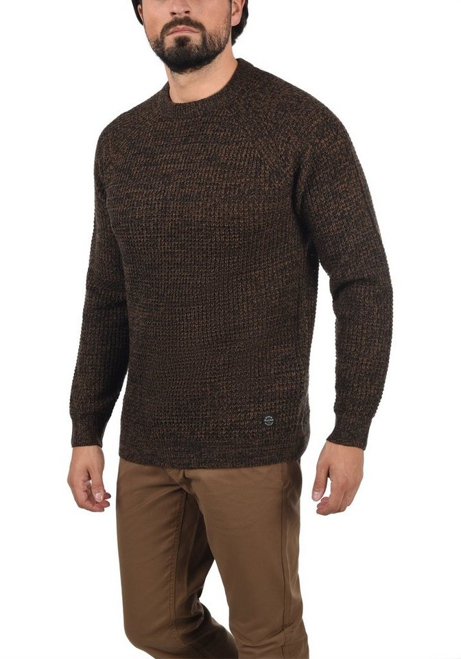 Blend Strickpullover BHCarrizal Stilvoller Grobstrick-Pullover mit Rundhalsausschnitt von Blend