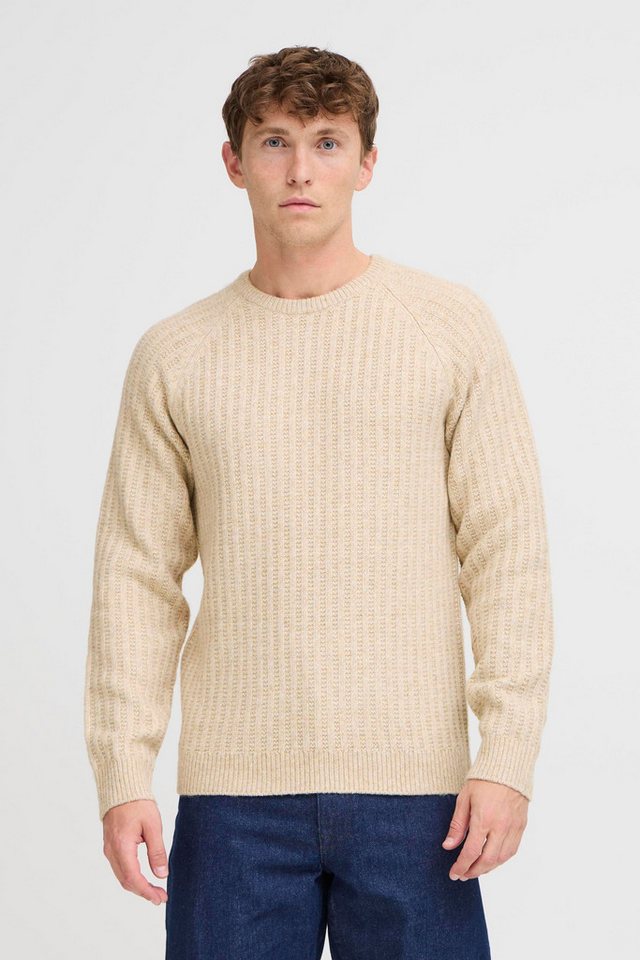 Blend Strickpullover BHDEXTER Klassischer Grobstrickpullover von Blend