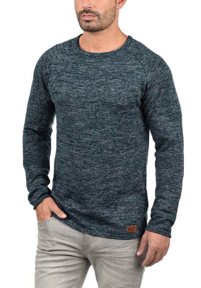 Blend Strickpullover BHDan Strickpullover mit aufgerollten Säumen von Blend